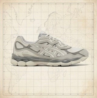Asics gel NYC Cream oyster grey